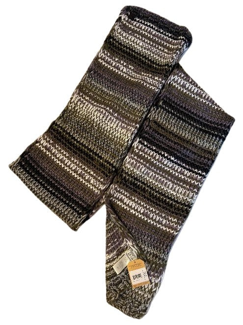 Frye & Co Knit Scarf, multi colored - Pre-Loved